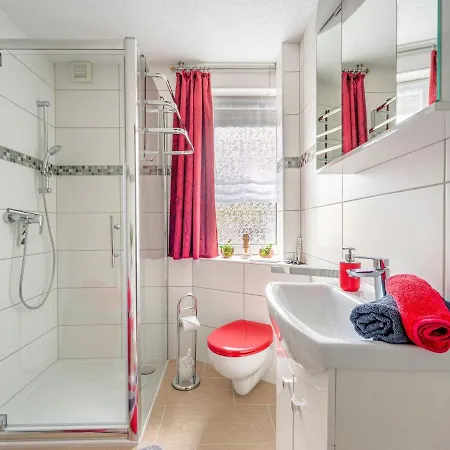 Apartmán Beautiful With Garden Near Ski Area In Thuringia Neustadt am Rennsteig